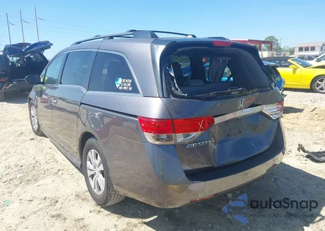 2015 Honda Odyssey Exl из США, поврежденный, VIN 5FNRL5H61FB048170